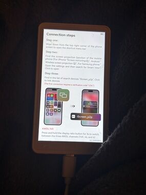 Selfie Screen for content creation